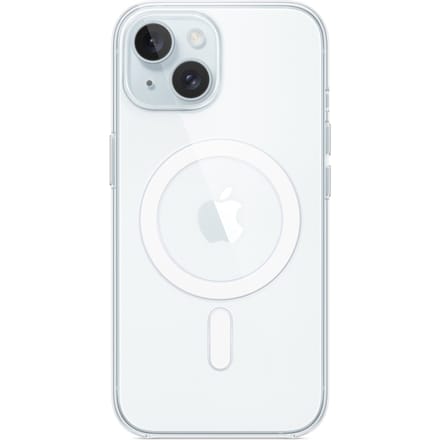 Clearcase MagSafe voor de Apple iPhone 15 - Transparent