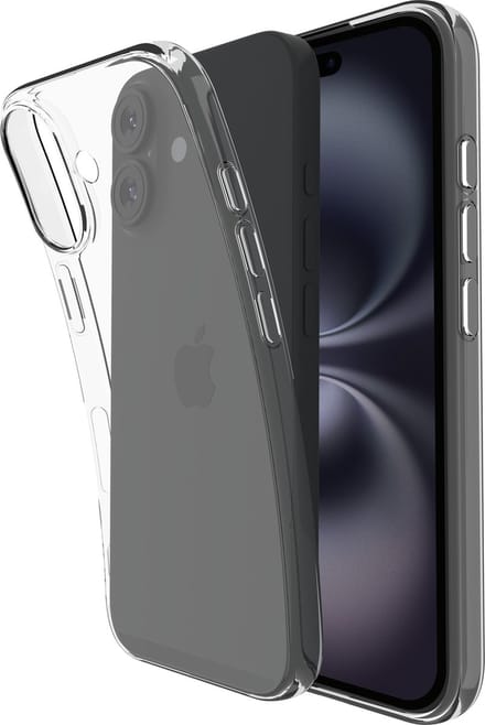 Cazy hoesje geschikt voor iPhone 16 Plus Hoesje Siliconen - Flexibele 100% GRS Case - Transparant