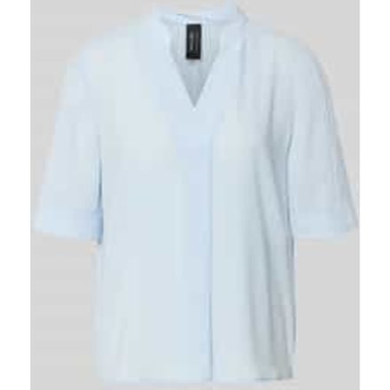 Regular fit blouse met V-hals