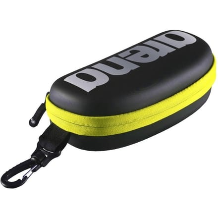 Arena Zwembril Etui (Zwart/Zilver/Fluorescerend Geel)