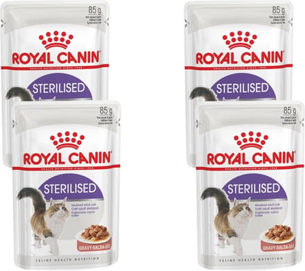 Royal Canin - Sterilised Gravy Kattenvoer Nat - 48 x 85 gr