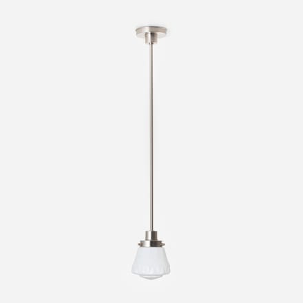 Hanglamp Bold 20's Matnikkel - Art Deco Trade
