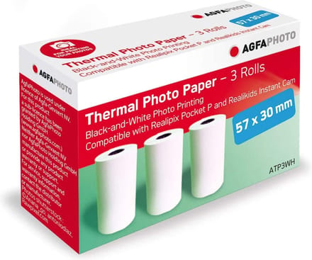 Agfa Extra Instant Paper Rolls x3 For Camera & Pocket Printer