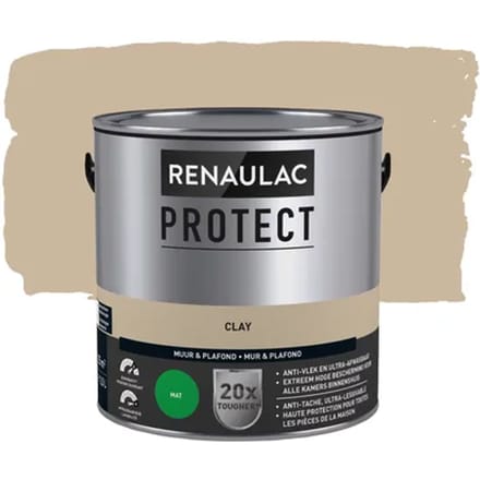 Renaulac Protect Muurverf - Mat - Clay - 2,5l
