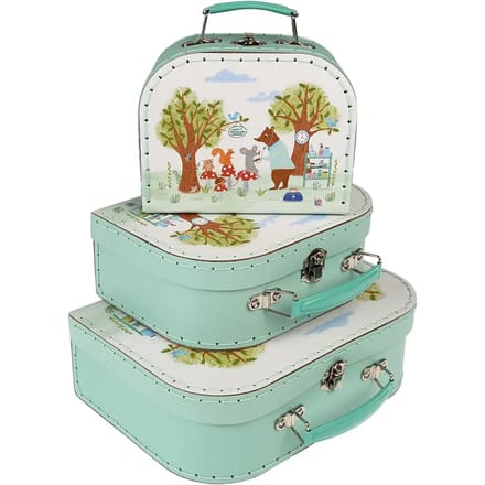 Kofferset (3st) Woodland Friends van Rex London