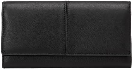 Marc O'Polo portemonnee Jessie Leather Combi Wallet Black zwart