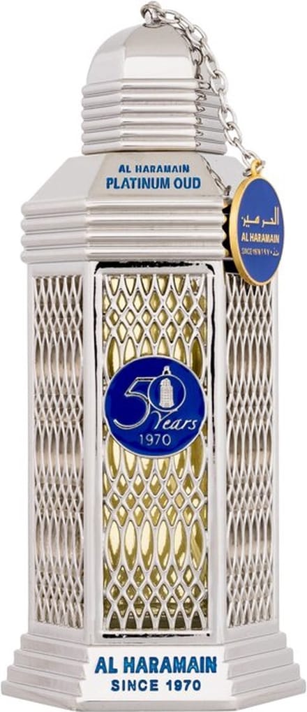 Al Haramain 50 Years Platinum Oud Eau de Parfum - 100ml