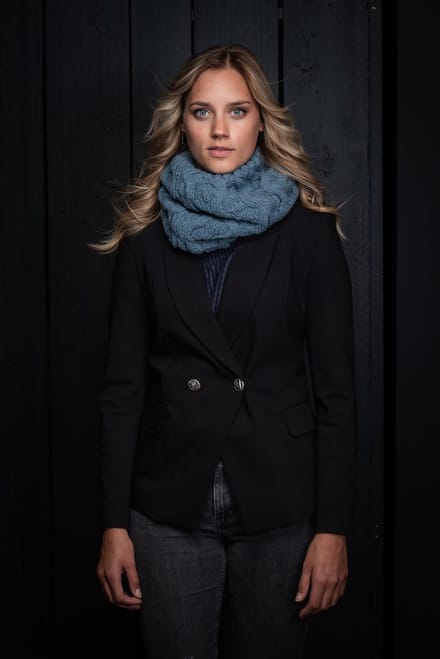 Col Sjaal Denali - Jeans blauw