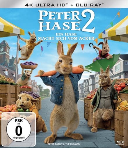 Peter Rabbit 2: The Runaway [Blu-Ray 4K]+[Blu-Ray]
