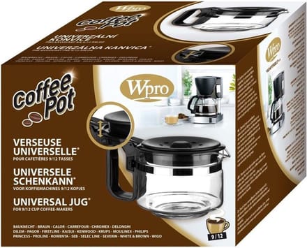 Universele koffiekan voor 9/12 kopjes - wpro - ucf200