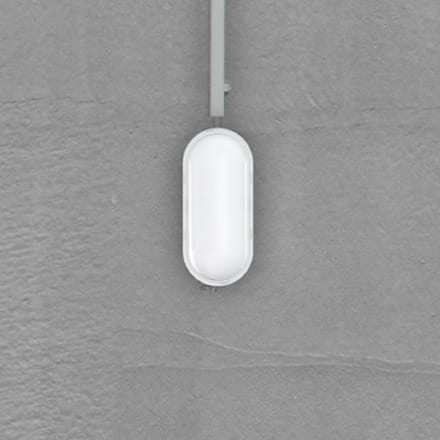 MEGATRON LED buiten wandlamp Zella Neo XL Sensor, wit, IP54