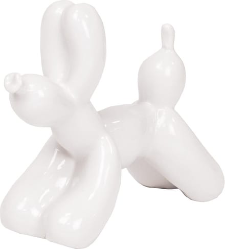Housevitamin Ballon Hond Smal -18x7x14,5cm- Wit
