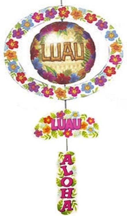 Opblaasbare luau-hanger