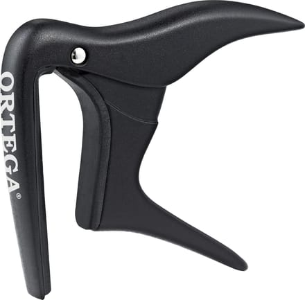 Ortega OCAPO-SBK Capodaster Classic Satin zwart - Capo