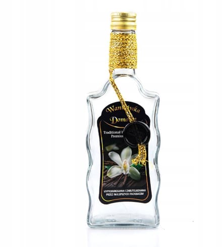 Bimberek - Decoratieve Fles - 500ml - Sterk Glas - Sierkoord