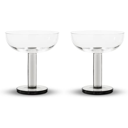 Tom Dixon - Puck Coupe glazen set - transparant