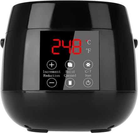 Professionele elektrische waxmachine met LED-display voor lichaamsontharing