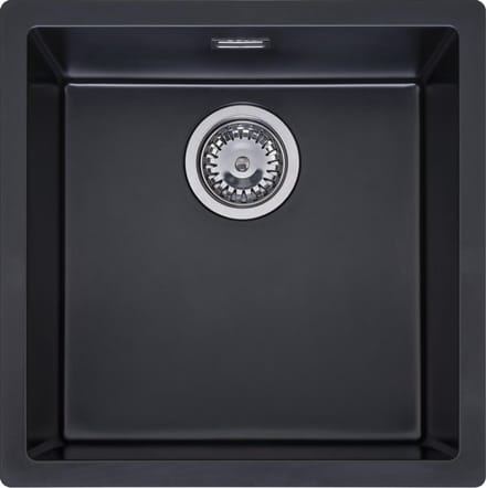 Reginox spoelbak Amsterdam 40 Pure Black 40x40