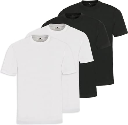 hajo T-shirt Verpakking van 4