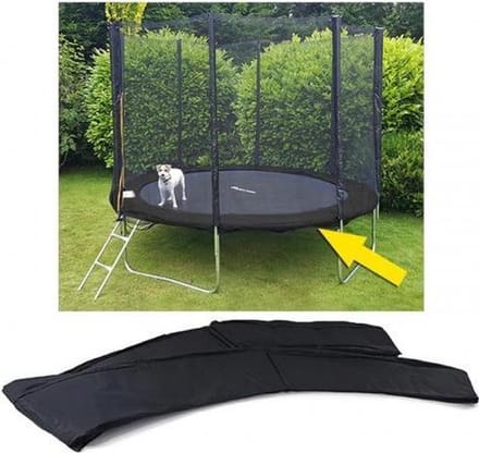 Trampoline rand afdekking - 366 cm diameter - zwart