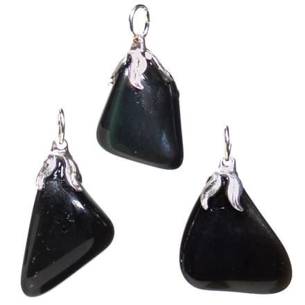 Regenboog obsidiaan edelsteenhanger