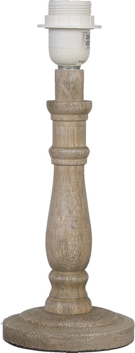 Clayre & Eef Lampenvoet Ø 12x31 cm Bruin Hout