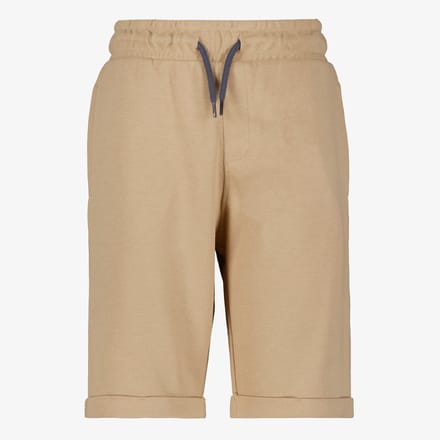 Unsigned jongens sweatshort beige - Maat 146/152
