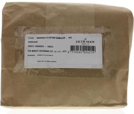 Jacob Hooy Moringa oleifera gemalen 1 Kilogram