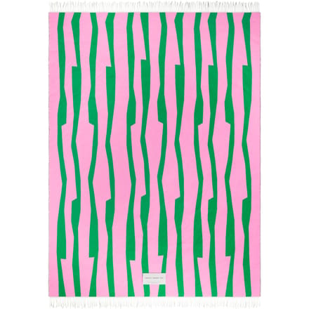 Objekte unserer Tage SEIDEL Deken - roze/emerald