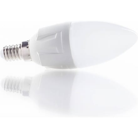 Lindby LED lamp Kaars, E14, 4,9 W, mat, 3.000 K