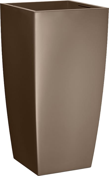 Elezza Infinity Bloempot L35 x B35 x H70 cm - Taupe