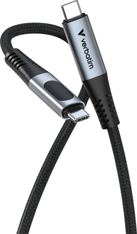 Verbatim Mobiele telefoon Kabel [1x USB-C stekker - 1x USB-C stekker] 1.2 m USB-C
