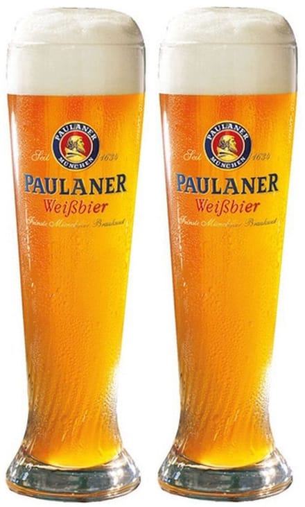 Paulaner Bierglazen Weizen - 500 ml - 2 Stuks