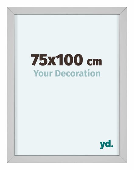 Your Decoration - Fotolijst 75x100 cm - Aluminium - Wit - Virginia