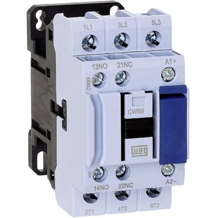 WEG CWB9-11-30C03 Vermogensbeveiliging Direct schakelend 3x NO 4 kW 24 V/DC 1 stuk(s)
