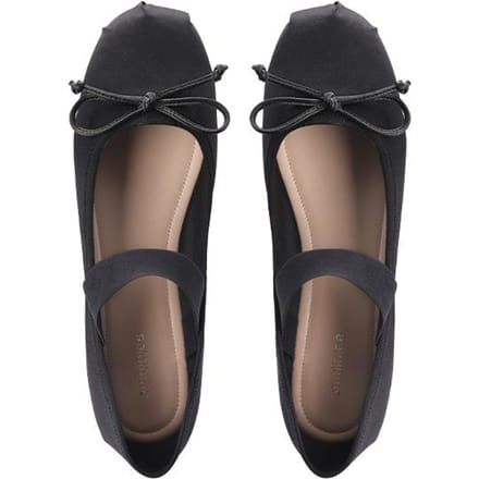 Strik Zijde Satijn Mary Jane Ballet Dames Enkelschoenen 39 black