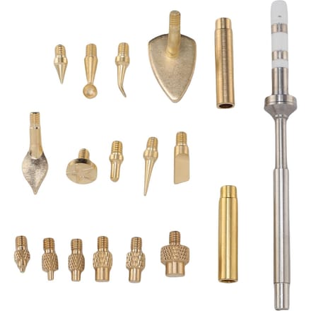 Outil d'insertion à chaud Kit d'outils de lissage pour impression 3D Pointe de fer pour écrou à insérer à chaud pour finition de modèle