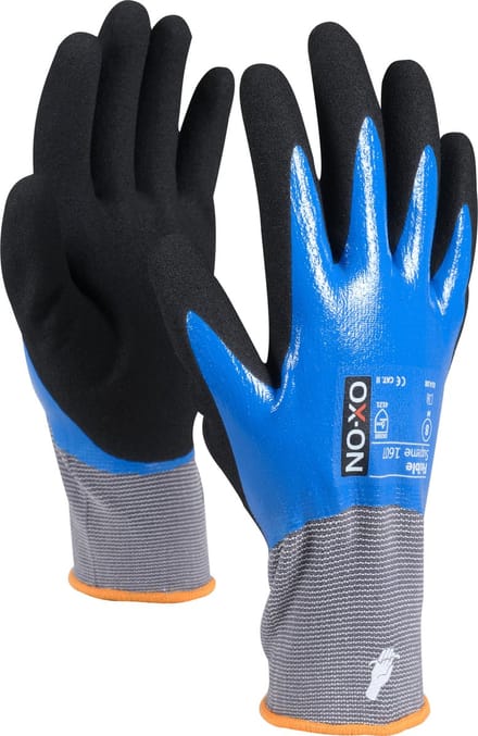 OX-ON Flexible Supreme 1604 waterdichte werkhandschoen - maat S/M