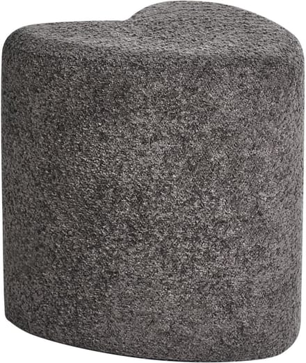 SCOTIA - Poef - Donkergrijs - Chenille