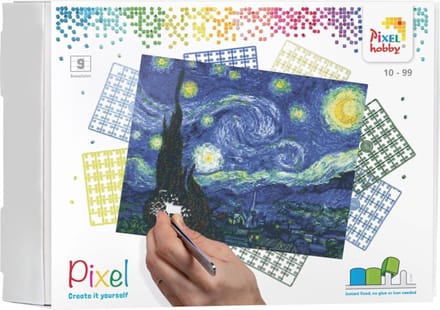 Pixelhobby Geschenkverpakking Starry Night van Gogh