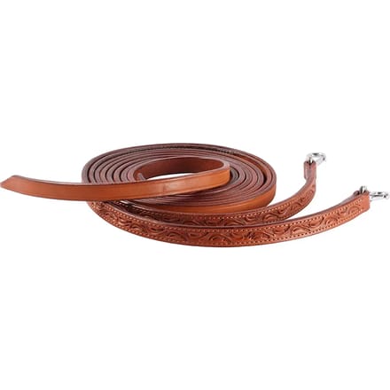 Gespleten leren teugels Edix Saddles