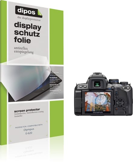 dipos – 4x Matte Beschermfolie geschikt voor Olympus E-620 | Krasbestendige & antireflecterende Screenprotector Ultra-Thin