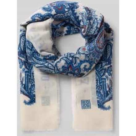 Sjaal met all-over paisleyprint