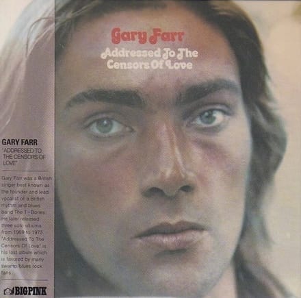 Gary Farr - Addressed To The Censors Of Love (CD)