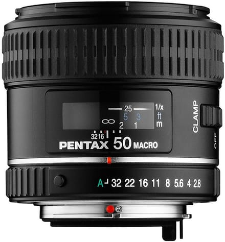 Pentax smc DFA 50mm / 2,8 - Macro - geschikt voor een digitale spiegelreflexcamera van Pentax
