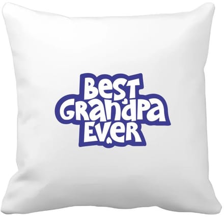 Akyol - best granpa ever Kussen hoes - Opa - opa - cadeautje - kado - beste ooit - 40 bij 40 cm