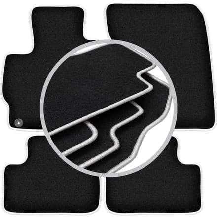 CARLUX-SILVER automatten voor: Mitsubishi ASX II crossover (2020-)