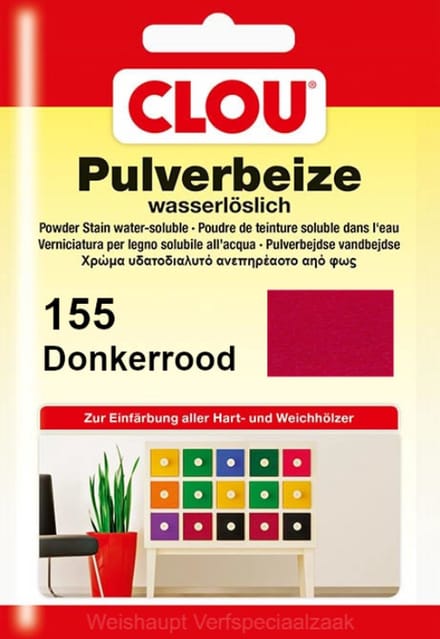 Clou Waterbeits Zakje - 5 gram - Rood