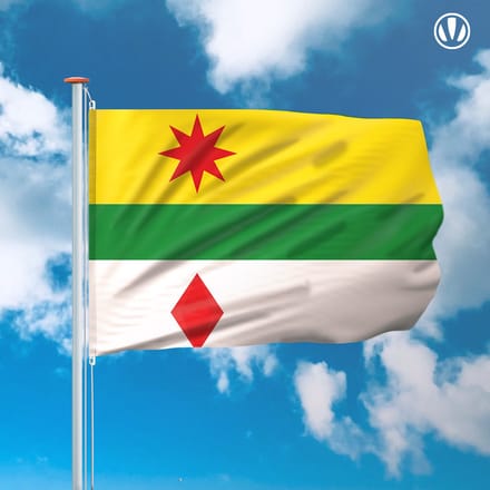 Vlag Lansingerland 150x225cm