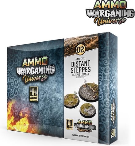AMMO by Mig Jimenez Modelbouwdecoratie - MIG 7921 Wargaming Universe 02 - Distant Steppes Effecten set
